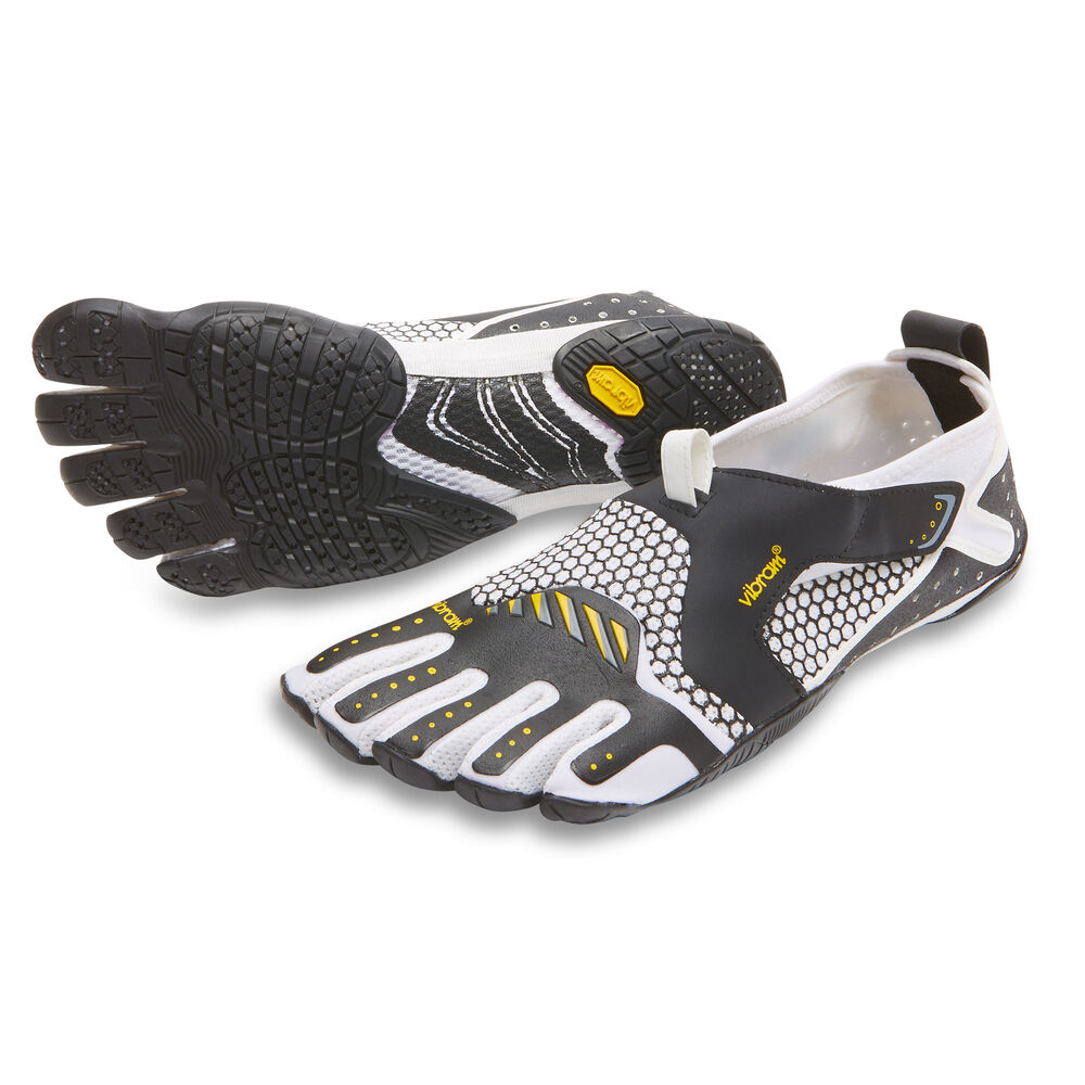 Vibram Fivefingers Signa Womens Water Shoes White/Black Australia (GIJ730159)